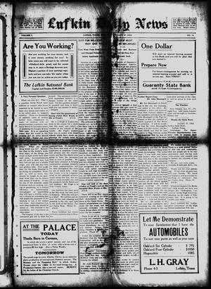 Lufkin Daily News (Lufkin, Tex.), Vol. 1, No. 74, Ed. 1 Thursday, January 27, 1916