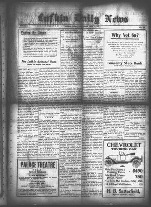 Lufkin Daily News (Lufkin, Tex.), Vol. 1, No. 145, Ed. 1 Wednesday, April 19, 1916
