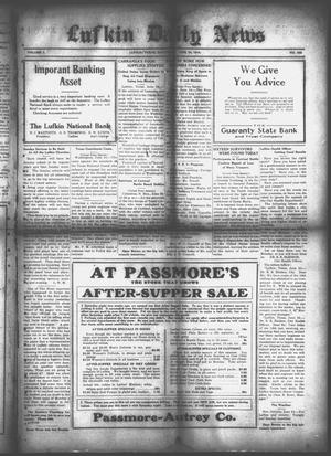 Lufkin Daily News (Lufkin, Tex.), Vol. 1, No. 202, Ed. 1 Saturday, June 24, 1916
