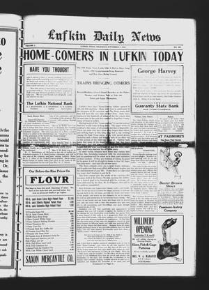 Lufkin Daily News (Lufkin, Tex.), Vol. 1, No. 266, Ed. 1 Thursday, September 7, 1916