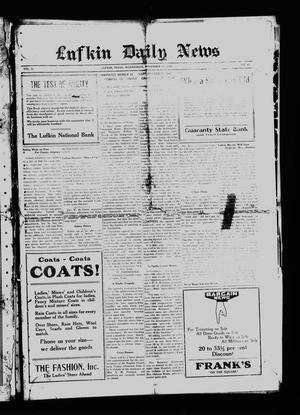 Lufkin Daily News (Lufkin, Tex.), Vol. 2, No. 13, Ed. 1 Wednesday, November 15, 1916