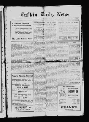 Lufkin Daily News (Lufkin, Tex.), Vol. 2, No. 23, Ed. 1 Monday, November 27, 1916