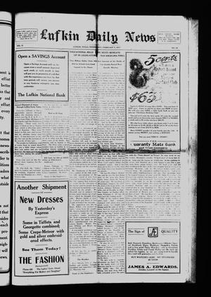 Lufkin Daily News (Lufkin, Tex.), Vol. 2, No. 83, Ed. 1 Wednesday, February 7, 1917