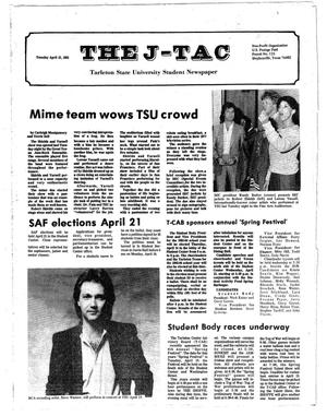 The J-TAC (Stephenville, Tex.), Ed. 1 Tuesday, April 12, 1983