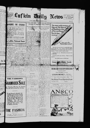 Lufkin Daily News (Lufkin, Tex.), Vol. 2, No. 117, Ed. 1 Monday, March 19, 1917