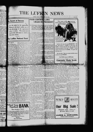 The Lufkin News (Lufkin, Tex.), Vol. 8, No. 170, Ed. 1 Friday, May 18, 1917