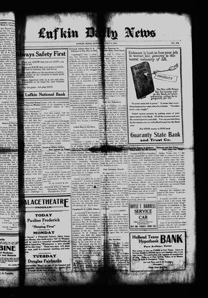 Primary view of object titled 'Lufkin Daily News (Lufkin, Tex.), Vol. 2, No. 210, Ed. 1 Saturday, July 7, 1917'.