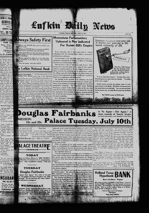 Lufkin Daily News (Lufkin, Tex.), Vol. 2, No. 211, Ed. 1 Monday, July 9, 1917