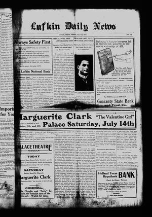 Primary view of object titled 'Lufkin Daily News (Lufkin, Tex.), Vol. 2, No. 215, Ed. 1 Friday, July 13, 1917'.