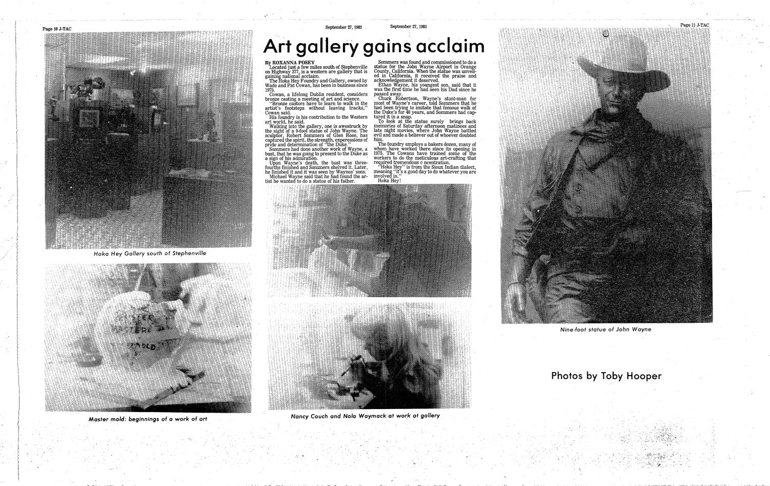 The J-TAC (Stephenville, Tex.), Ed. 1 Tuesday, September 27, 1983
                                                
                                                    [Sequence #]: 10 of 19
                                                