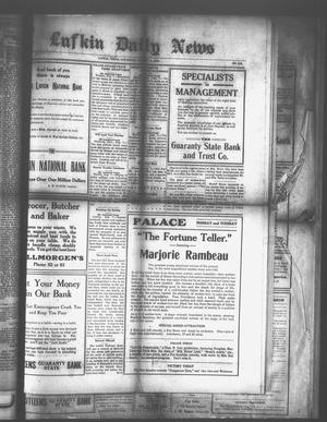Lufkin Daily News (Lufkin, Tex.), Vol. [5], No. 236, Ed. 1 Saturday, August 7, 1920