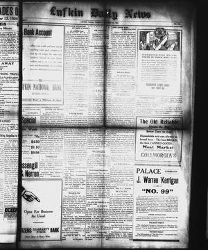 Lufkin Daily News (Lufkin, Tex.), Vol. 5, No. 305, Ed. 1 Tuesday, October 26, 1920