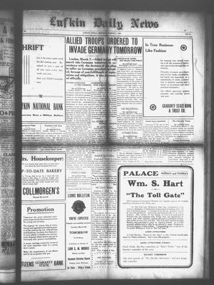 Lufkin Daily News (Lufkin, Tex.), Vol. 6, No. 106, Ed. 1 Monday, March 7, 1921