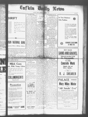 Primary view of object titled 'Lufkin Daily News (Lufkin, Tex.), Vol. 6, No. 113, Ed. 1 Tuesday, March 15, 1921'.