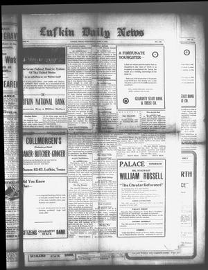 Lufkin Daily News (Lufkin, Tex.), Vol. 6, No. 132, Ed. 1 Wednesday, April 6, 1921