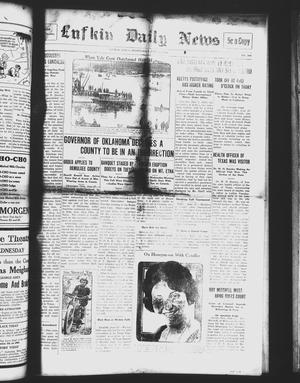 Primary view of object titled 'Lufkin Daily News (Lufkin, Tex.), Vol. [8], No. 204, Ed. 1 Wednesday, June 27, 1923'.