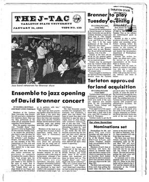 Primary view of object titled 'The J-TAC (Stephenville, Tex.), Ed. 1 Thursday, January 31, 1985'.