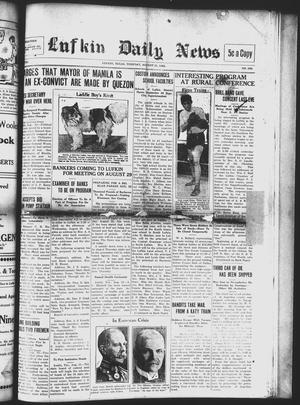 Lufkin Daily News (Lufkin, Tex.), Vol. 8, No. 250, Ed. 1 Tuesday, August 21, 1923