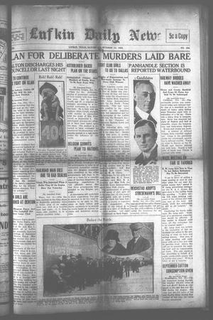 Lufkin Daily News (Lufkin, Tex.), Vol. 8, No. 296, Ed. 1 Saturday, October 13, 1923