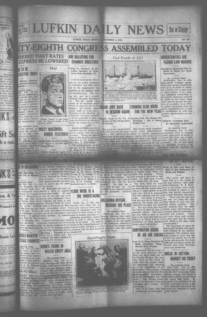 Lufkin Daily News (Lufkin, Tex.), Vol. [9], No. 26, Ed. 1 Monday, December 3, 1923