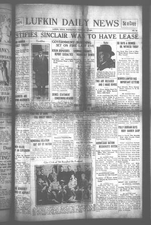 Lufkin Daily News (Lufkin, Tex.), Vol. [9], No. 88, Ed. 1 Wednesday, February 13, 1924