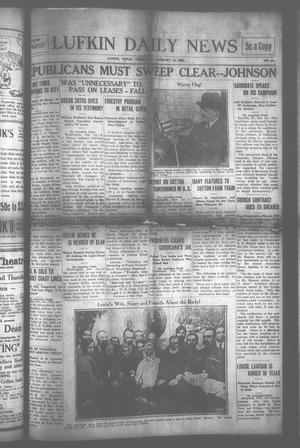 Lufkin Daily News (Lufkin, Tex.), Vol. [9], No. 89, Ed. 1 Thursday, February 14, 1924