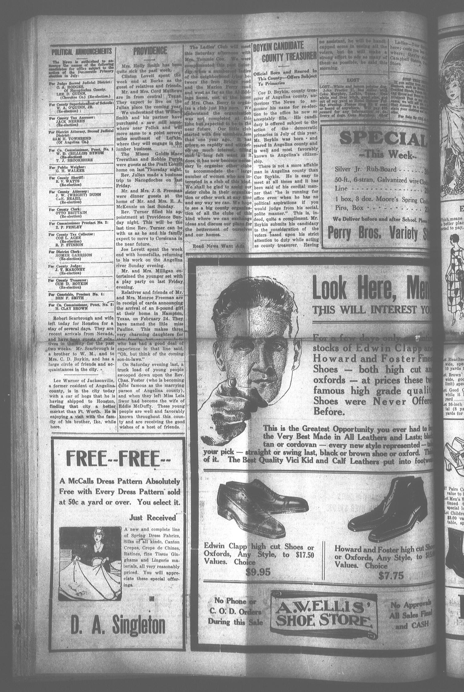 The Lufkin News (Lufkin, Tex.), Vol. [18], No. 51, Ed. 1 Friday, March 7, 1924
                                                
                                                    [Sequence #]: 2 of 8
                                                