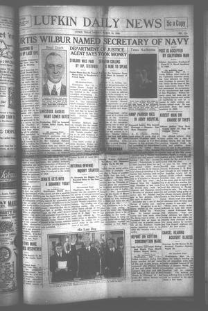 Lufkin Daily News (Lufkin, Tex.), Vol. [9], No. 114, Ed. 1 Friday, March 14, 1924