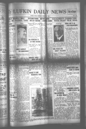 Lufkin Daily News (Lufkin, Tex.), Vol. [9], No. 116, Ed. 1 Monday, March 17, 1924