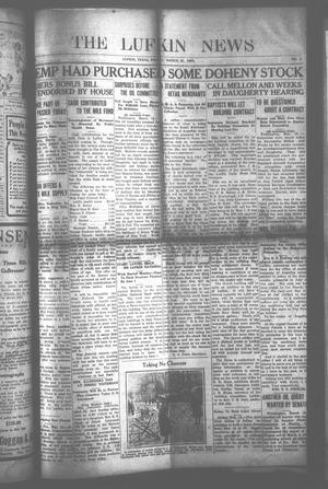 The Lufkin News (Lufkin, Tex.), Vol. [19], No. 1, Ed. 1 Friday, March 21, 1924
