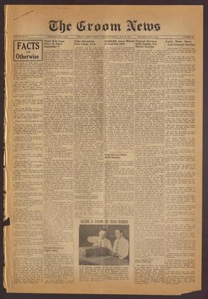 The Groom News (Groom, Tex.), Vol. 18, No. 25, Ed. 1 Thursday, August 19, 1943