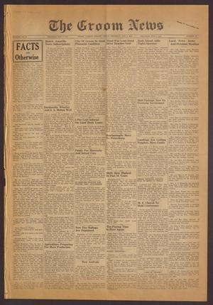 The Groom News (Groom, Tex.), Vol. 18, No. 32, Ed. 1 Thursday, October 7, 1943