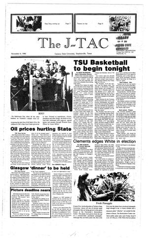 The J-TAC (Stephenville, Tex.), Ed. 1 Thursday, November 6, 1986