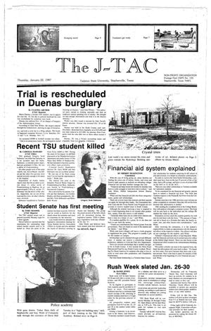 The J-TAC (Stephenville, Tex.), Ed. 1 Thursday, January 22, 1987
