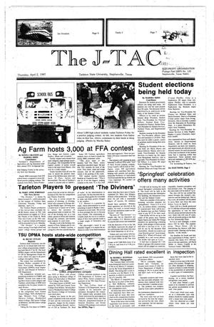 The J-TAC (Stephenville, Tex.), Ed. 1 Thursday, April 2, 1987