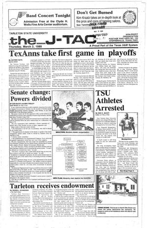 The J-TAC (Stephenville, Tex.), Ed. 1 Thursday, March 2, 1989