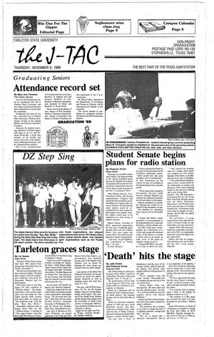 The J-TAC (Stephenville, Tex.), Ed. 1 Thursday, November 9, 1989