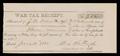 Primary view of [War Tax Receipt for J. M. Prewitt, 1861]