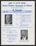Journal/Magazine/Newsletter: United Orthodox Synagogues of Houston Bulletin, June 2003