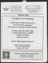 Thumbnail image of item number 1 in: 'United Orthodox Synagogues of Houston Bulletin, February 2006'.