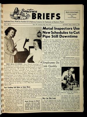 Baytown Briefs (Baytown, Tex.), Vol. 01, No. 09, Ed. 1 Friday, March 6, 1953