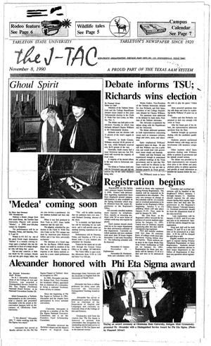 The J-TAC (Stephenville, Tex.), Ed. 1 Thursday, November 8, 1990