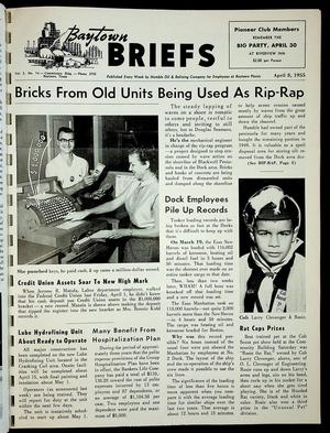 Baytown Briefs (Baytown, Tex.), Vol. 03, No. 14, Ed. 1 Friday, April 8, 1955