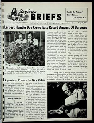 Baytown Briefs (Baytown, Tex.), Vol. 03, No. 20, Ed. 1 Friday, May 20, 1955