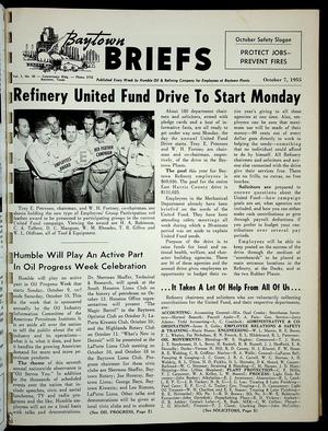 Baytown Briefs (Baytown, Tex.), Vol. 03, No. 40, Ed. 1 Friday, October 7, 1955