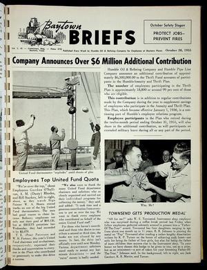 Baytown Briefs (Baytown, Tex.), Vol. 03, No. 43, Ed. 1 Friday, October 28, 1955
