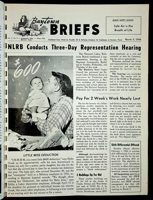 Baytown Briefs (Baytown, Tex.), Vol. 04, No. 09, Ed. 1 Friday, March 2, 1956