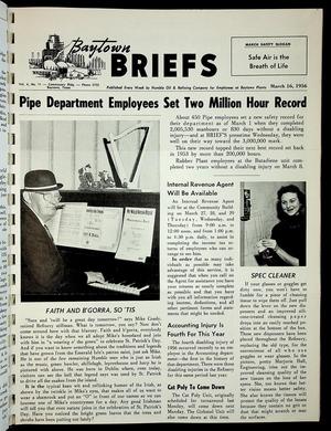 Baytown Briefs (Baytown, Tex.), Vol. 04, No. 11, Ed. 1 Friday, March 16, 1956