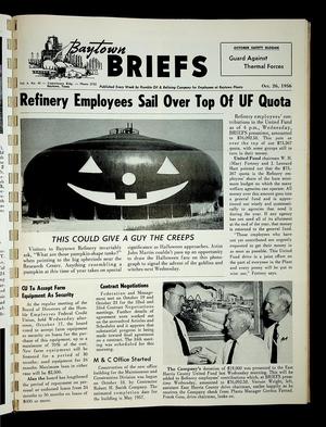 Baytown Briefs (Baytown, Tex.), Vol. 04, No. 43, Ed. 1 Friday, October 26, 1956