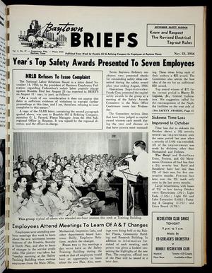Baytown Briefs (Baytown, Tex.), Vol. 04, No. 47, Ed. 1 Friday, November 23, 1956